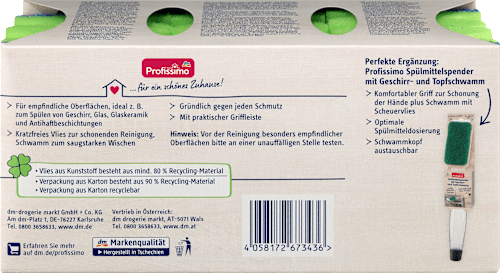 Schwamm Geschirrreiniger Profissimo
