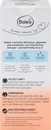 Ultra Sensitive zaštitna krema za lice – ceramidi i fermentirana zob Balea med