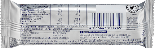 Протеиново блокче 50%, с вкус на хрупкав кафяв шоколад Sportness