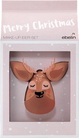 Merry Christmas Make-up-Eier-Set ebelin