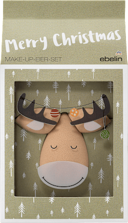 Merry Christmas Make-up-Eier-Set ebelin