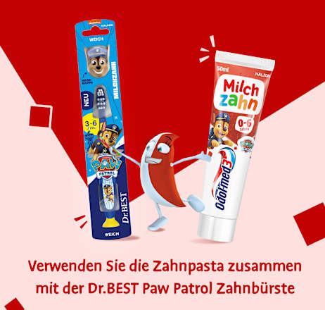 Zahnpasta Milchzahn 0-6 Jahren Odol med 3