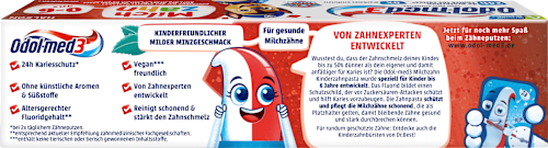Zahnpasta Milchzahn 0-6 Jahren Odol med 3
