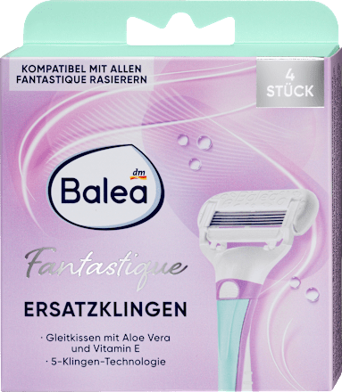 Nadomestne britvice s 5 rezili Fantastique Balea