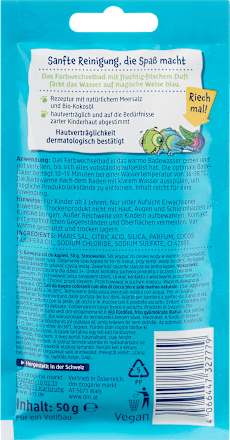 Kinder Badezusatz Farbspiel Farbwechselbad SauBär