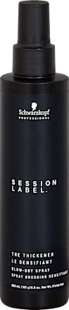 SESSION LABEL The Thickener Föhnspray Schwarzkopf PROFESSIONAL