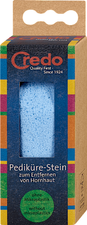 Pediküre-Stein zum Entfernen von Hornhaut Credo