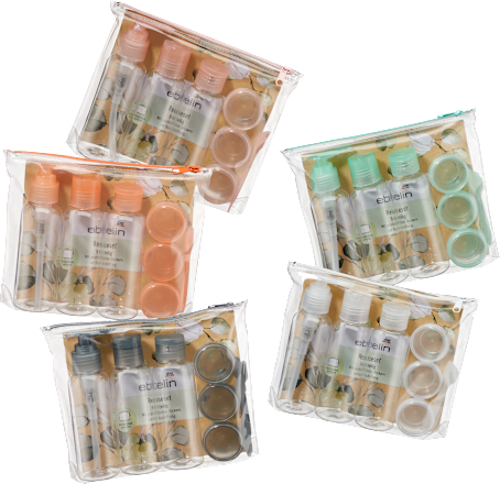 9-delni set praznih pakovanja za putovanja, više vrsta ebelin