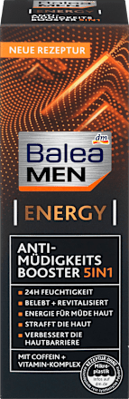 Gesichtscreme Energy Anti-Müdigkeitsbooster 5in1 Balea MEN