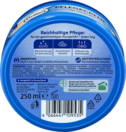 Pflegecreme Sheabutter Balea