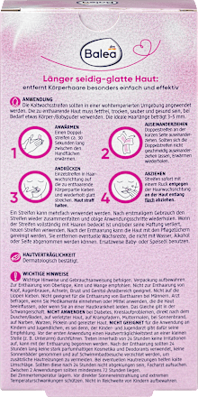 Kaltwachsstreifen Gesicht Balea