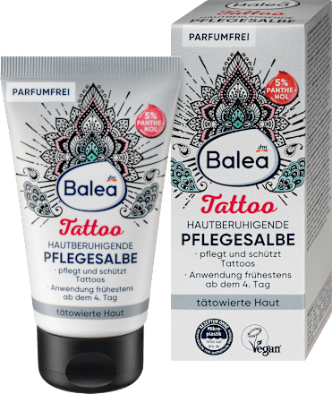 Tattoo-Pflege Salbe Hautberuhigend Balea