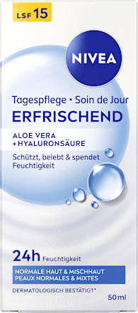 Gesichtscreme erfrischend LSF15 NIVEA