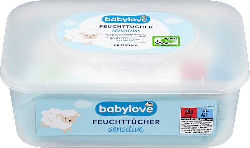 Feuchttücher sensitive Box babylove