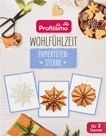 Papiertüten Sterne Bastelset  Profissimo
