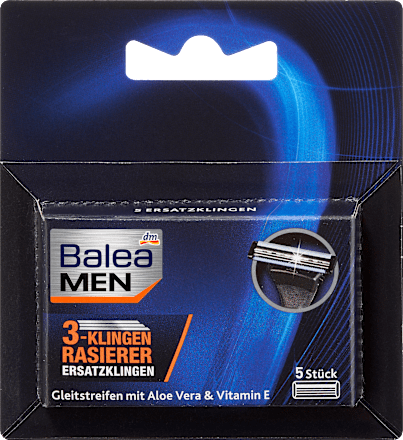 Patrone s 3 oštrice i lubrikantnom trakicom Balea MEN