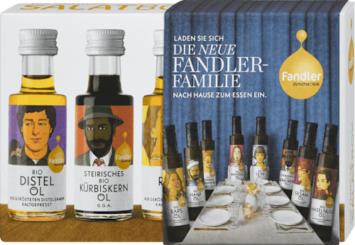 Öl-Set Bio Salatbox Fandler