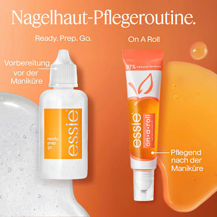 Nagelöl On A Roll Apricot Cuticle Oil essie