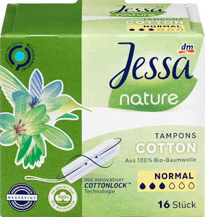 Tampons Cotton Normal nature Jessa