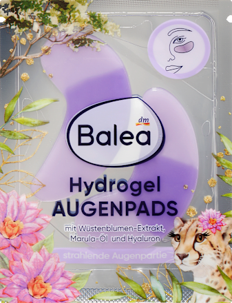 Augenpads Hydrogel Safari Leopard Balea