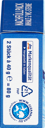 WC-Reiniger Blauspüler Nachfüllpack (2x40g) Denkmit