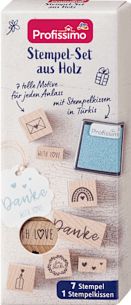 Zestaw stempli z drewna Profissimo
