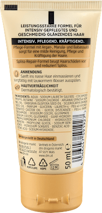 Obnovitveni šampon za lase OIL REPAIR INTENSIV, potovalna velikost Balea PROFESSIONAL