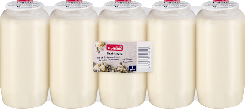 Grabkerzen Nr.7 weiß Profissimo
