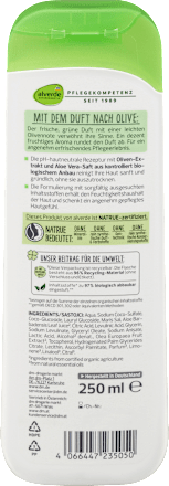 Duschgel Zeit für Harmonie Olive, Aloe Vera alverde NATURKOSMETIK