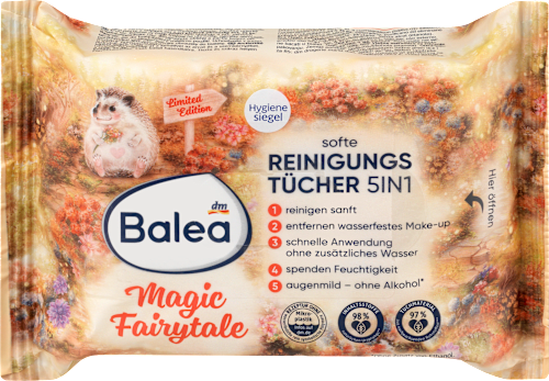 Softe Reinigungstücher Magic Fairytale Balea