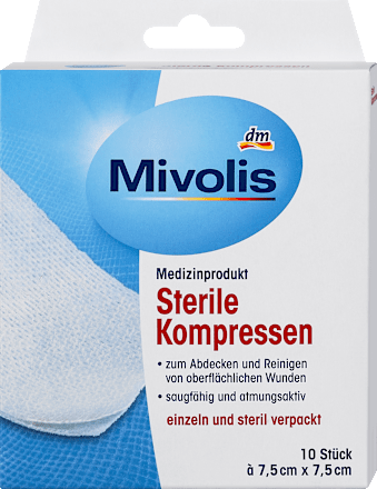 Kompressen Steril Mivolis