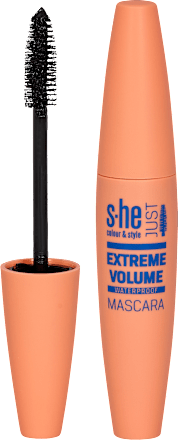 Just Extreme Volume vodootporna maskara – 170/004 Black s-he colour&style