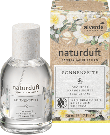 Eau de Parfum Naturduft Sonnenseite alverde NATURKOSMETIK