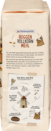 Roggenvollkornmehl dmBio