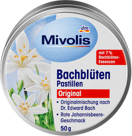Pastillen Bachblüten Mivolis