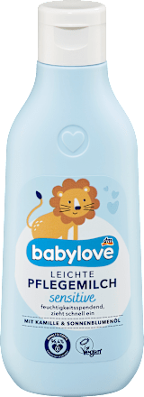 tělové mléko sensitive babylove