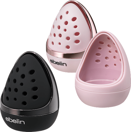 Pojemnik na gąbkę do makijażu w kształcie jajka ebelin