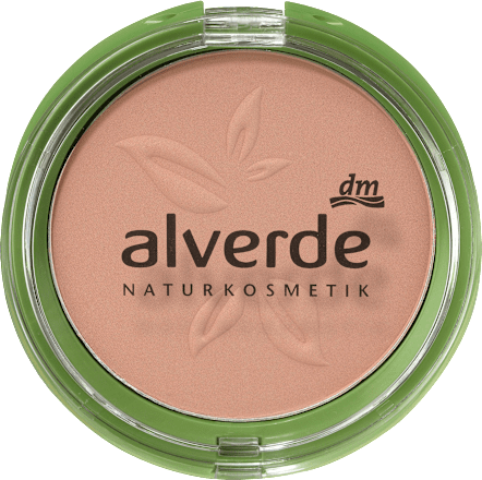 Pudrowy róż do policzków apricot 01 alverde NATURKOSMETIK