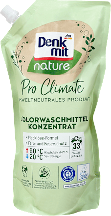 nature Pro Climate Colorwaschmittel Konzentrat Denkmit