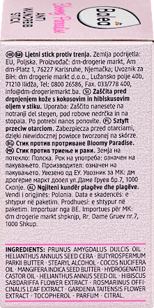 Bloomy Paradise stik protiv trenja kože Balea