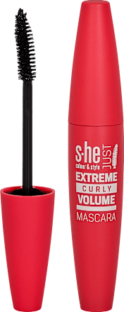 Just Extreme Curly Volume maskara – 170/002 Black  s-he colour&style