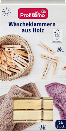 Drvene kvačice za rublje Profissimo