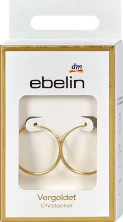 Kreolen Ohrstecker Vergoldet (1 Paar) ebelin