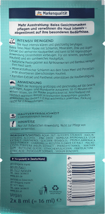 Maske Totes Meer Balea