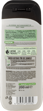 Active Nature Shampoo alverde MEN