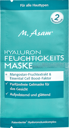 Hyaluron Feuchtigkeitsmaske M. Asam