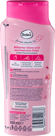 šampon pro lesklé vlasy Balea