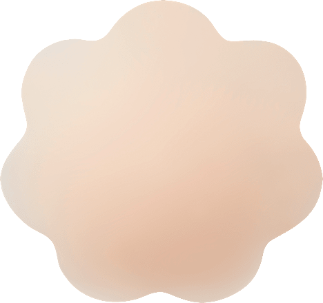 Silikon-Nippelpads Ivory (2 Paar) ebelin
