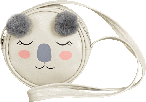 Kindertasche Grau mit Koalagesicht manòu