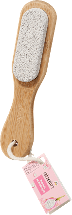 Hornhautentferner Bimsstein mit Bambusgriff ebelin